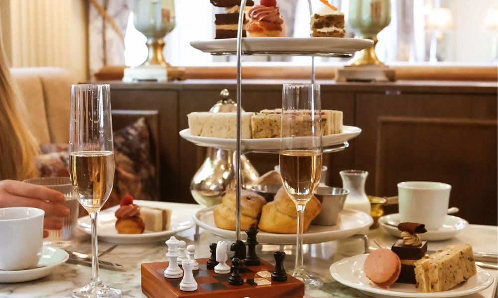 Francis Hotel Bath afternoon tea