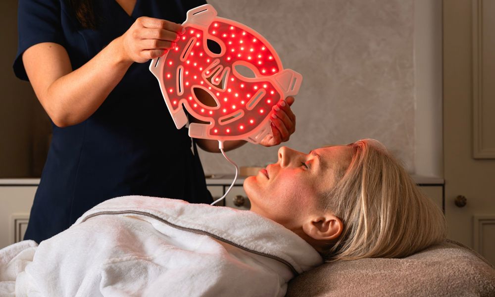 Francis Hotel Bath spa LED facial