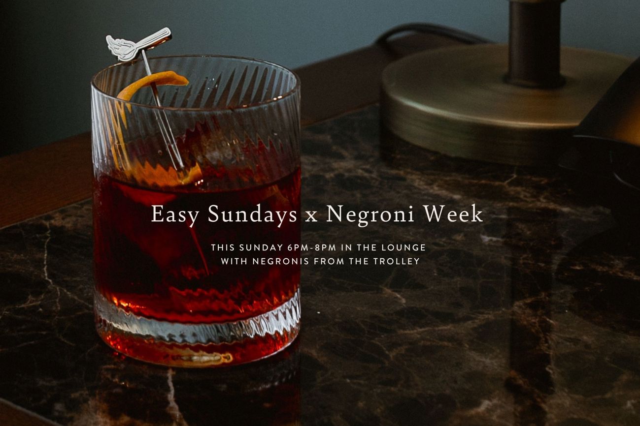 Negroni Week at Emberwood