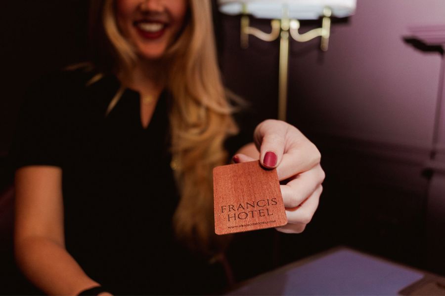 Francis Hotel Bath reception