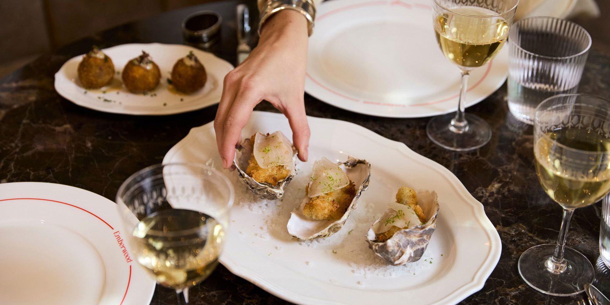 Oysters and Apéritifs at Emberwood Terrace