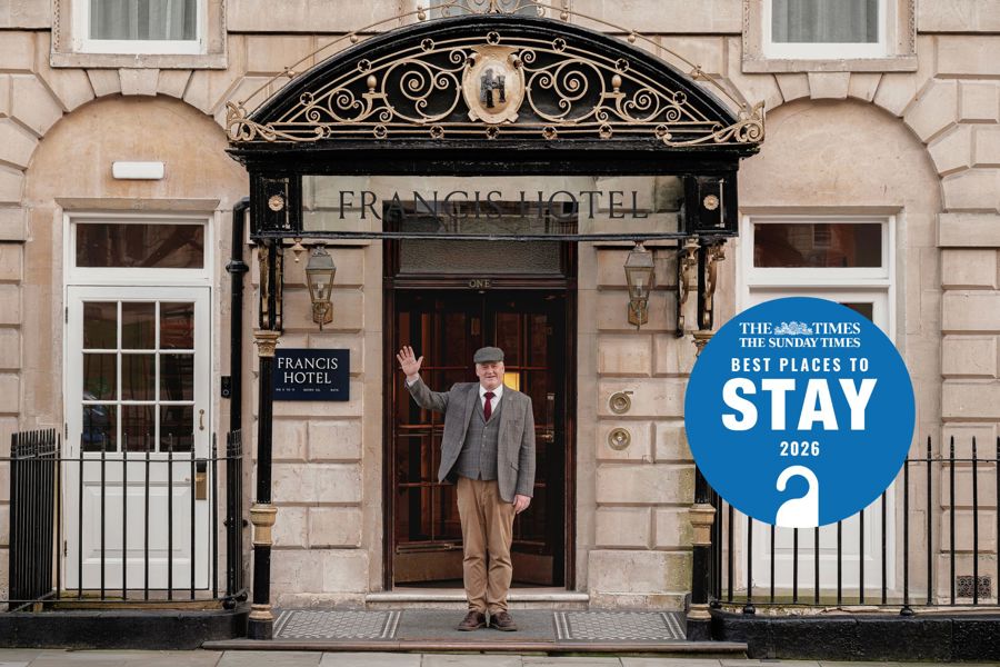 Francis Hotel Sunday Times top places to stay