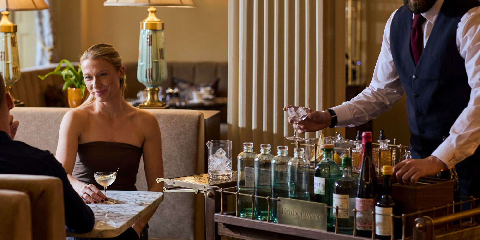 Guests enjoying a special occasion at Emberwood