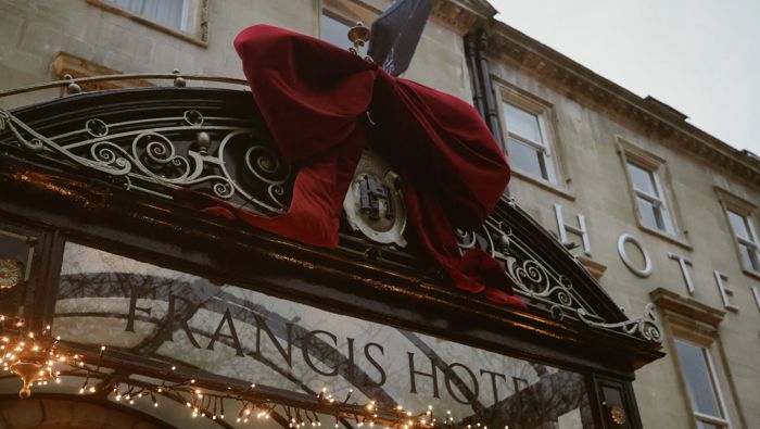 Francis Hotel Christmas in bath