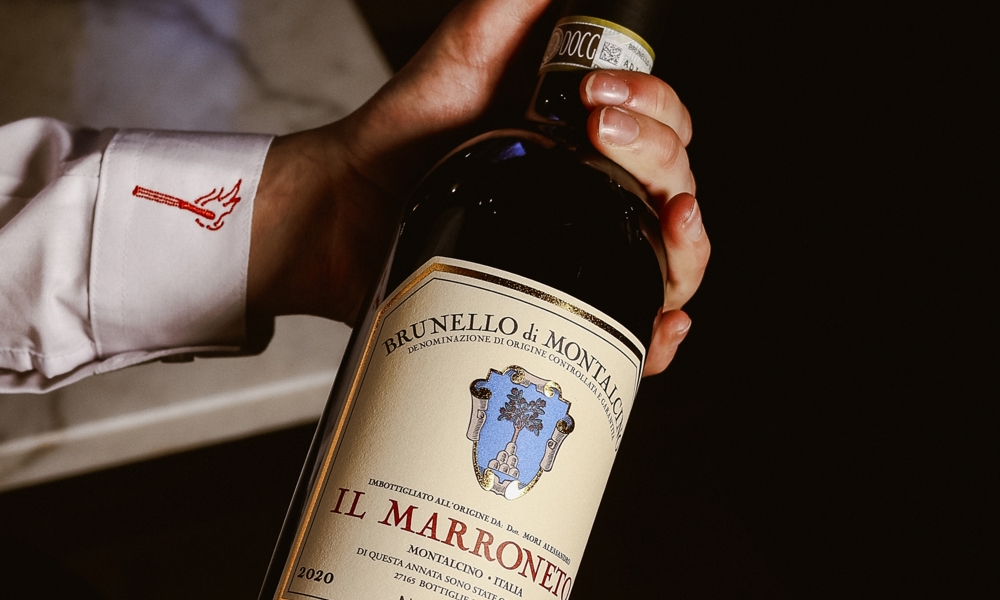 Red wine at Emberwood